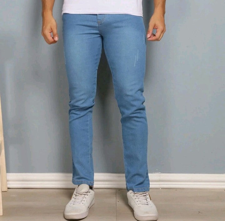 Kit 3 Calças Jeans Masculina Skinny Original Elastano Lycra