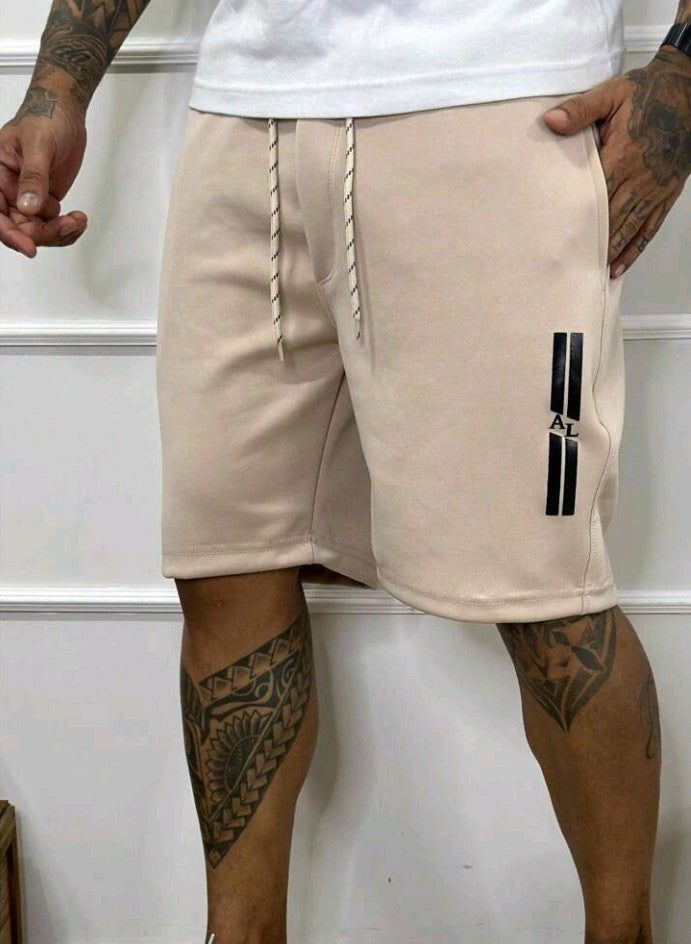 Short bermuda moletom Masculina