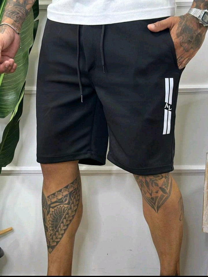 Short bermuda moletom Masculina